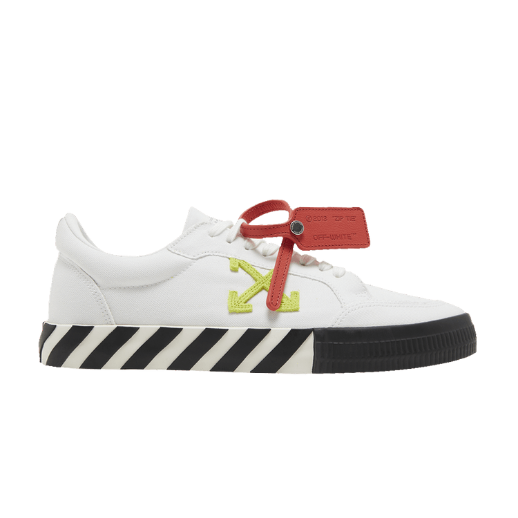 Off-White Vulc Sneaker 'White Yellow' — White/Black/Yellow