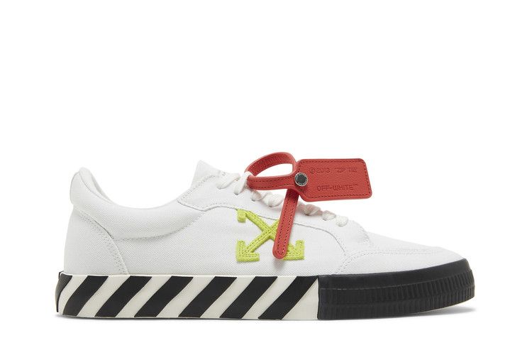 Off-White Vulc Sneaker 'White Yellow' — White/Black/Yellow