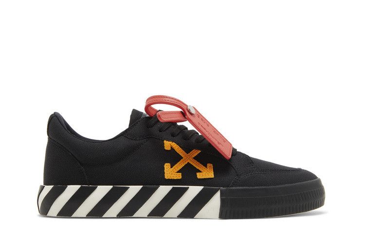 Off-White Vulc Sneaker 'Black Orange' — Black/Orange
