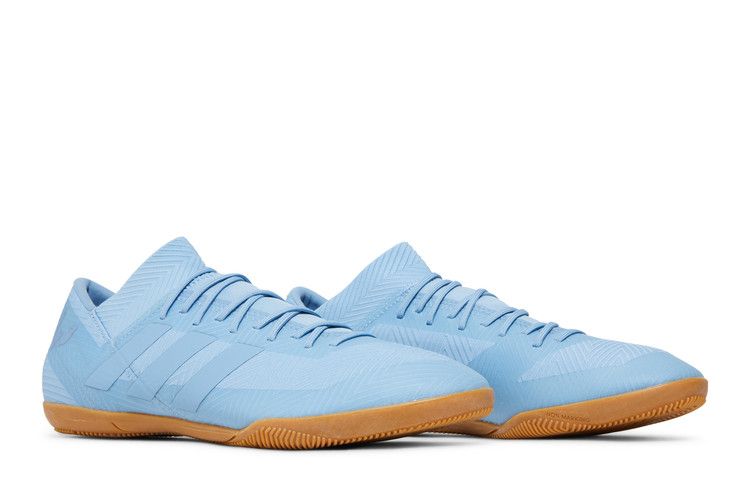 Adidas Nemeziz Messi Tango 18.3 IN 'Ash Blue Gum' — Ash Blue/Ash Blue/Gold Metallic