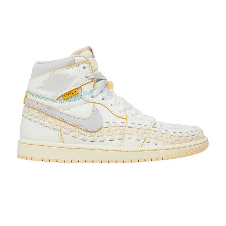 Union LA x Bephie's Beauty Supply x Air Jordan 1 Retro High OG SP 'Summer of '96' — Sail/Wolf Grey/Muslin/Pale Vanilla/Kinetic Green/University Gold
