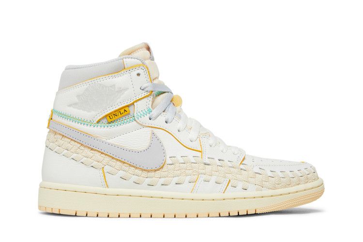 Union LA x Bephie's Beauty Supply x Air Jordan 1 Retro High OG SP 'Summer of '96' — Sail/Wolf Grey/Muslin/Pale Vanilla/Kinetic Green/University Gold