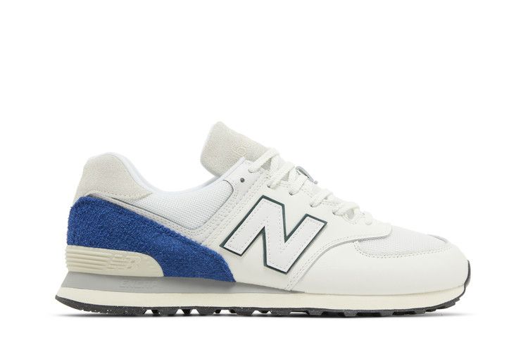 New Balance 574 'White Royal Blue' — White/Royal Blue