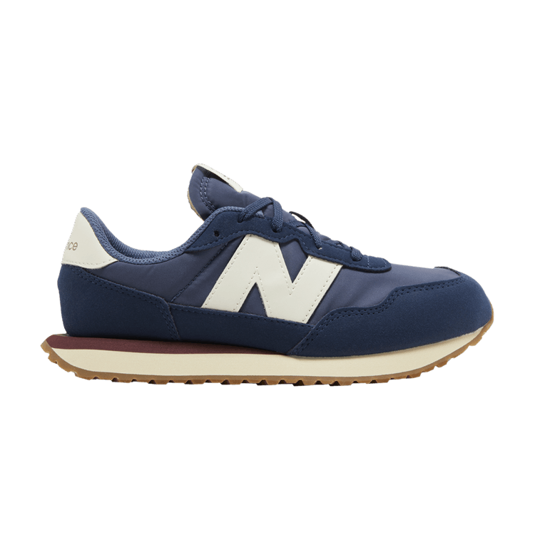New Balance 237 Big Kid Wide 'Navy Turtledove' — Navy/Turtledove