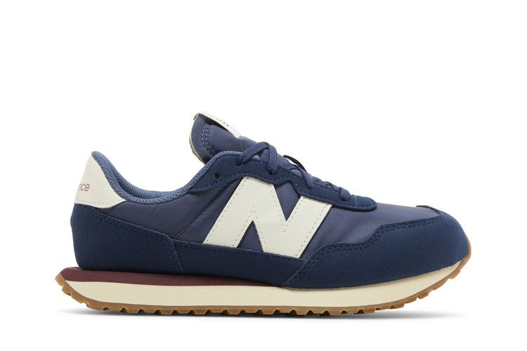 New Balance 237 Big Kid Wide 'Navy Turtledove' — Navy/Turtledove