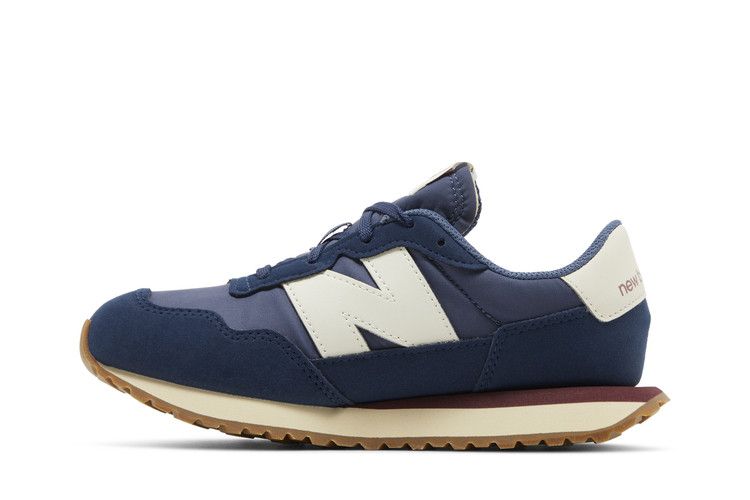 New Balance 237 Big Kid Wide 'Navy Turtledove' — Navy/Turtledove