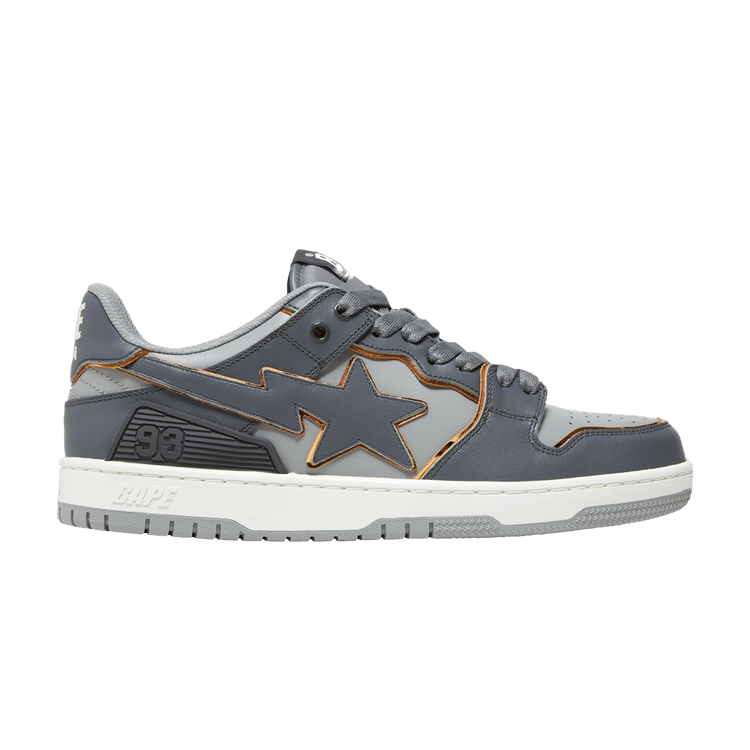 BAPE Sk8 Sta #3 L 'Gray Gold' — Gray