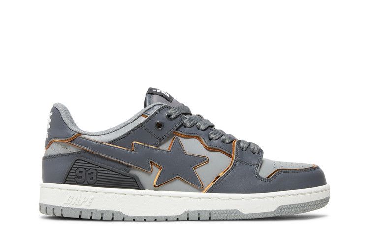BAPE Sk8 Sta #3 L 'Gray Gold' — Gray