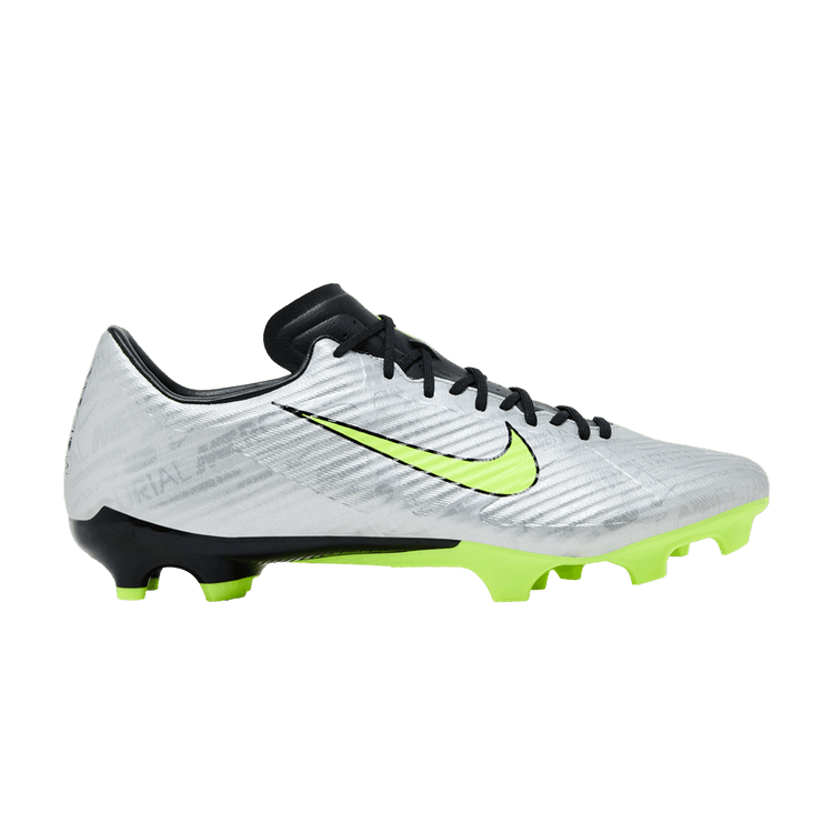 Nike Zoom Mercurial Vapor 15 Academy MG '25th Anniversary Pack' — Metallic Silver/Black/Volt/Volt