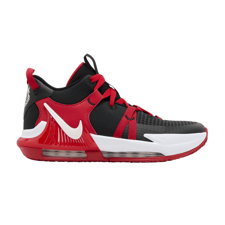 Nike LeBron Witness 7 GS 'Bred' — Black/University Red/White