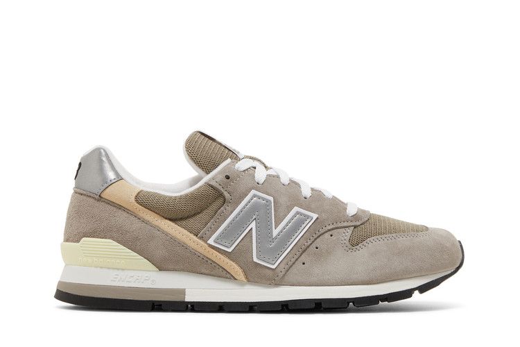 New Balance 996 Made in USA 'Grey Silver' — Grey/Silver