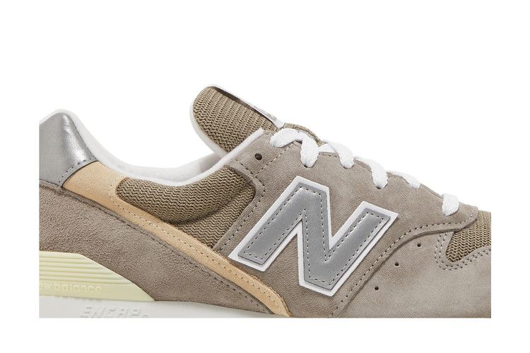New Balance 996 Made in USA 'Grey Silver' — Grey/Silver