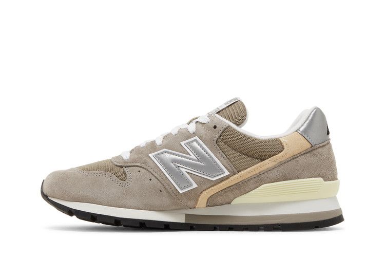 New Balance 996 Made in USA 'Grey Silver' — Grey/Silver
