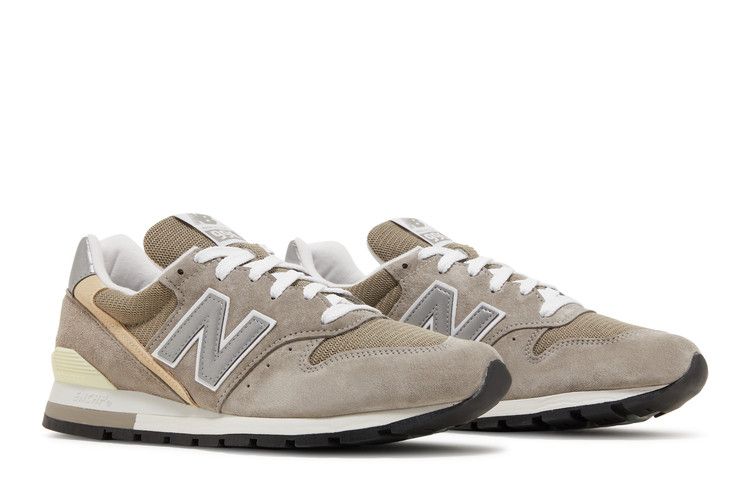 New Balance 996 Made in USA 'Grey Silver' — Grey/Silver