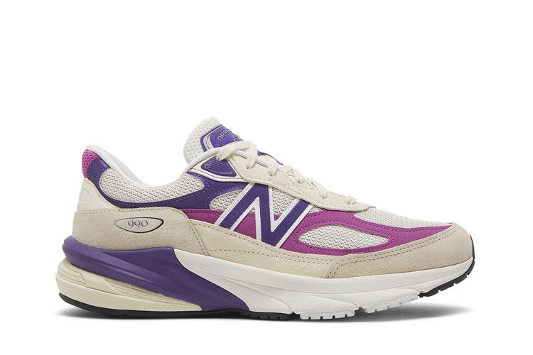 Teddy Santis x New Balance 990v6 Made in USA 'Macadamia Nut Magenta' — Macadamia Nut/Magenta Pop