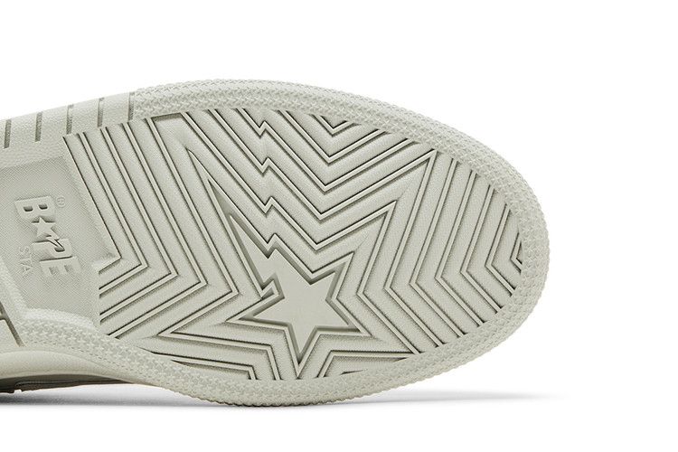 BAPE Wmns Sk8 Sta #3 L 'White Silver' — White