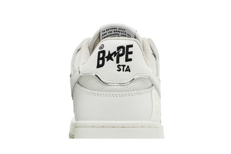 BAPE Wmns Sk8 Sta #3 L 'White Silver' — White