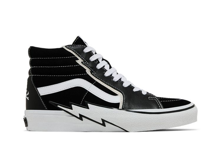 Mastermind World x Vans Sk8-Hi VLT LX 'Bolt - Punk Culture' — Black