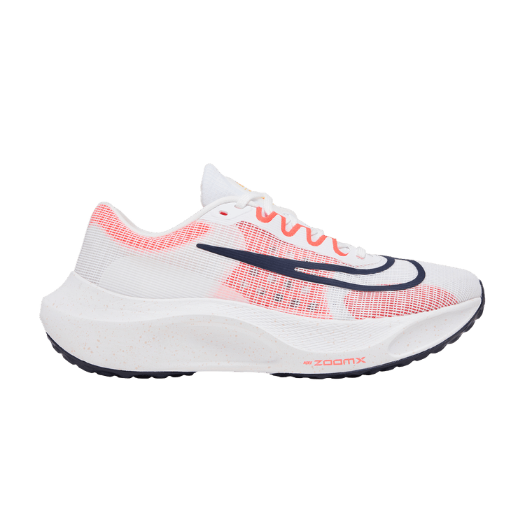 Nike Zoom Fly 5 'White Bright Crimson' — White/Bright Crimson/Light Orewood Brown/Obsidian