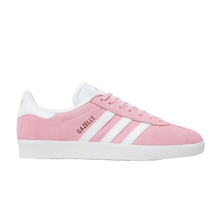 adidas Wmns Gazelle 'Pink Glow' — Cloud White/Pink Glow/Gold Metallic