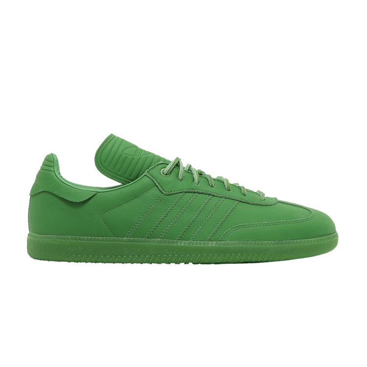 Pharrell x adidas Samba Human Race 'Green' — Green/Green/Green