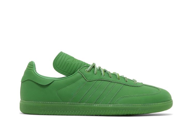 Pharrell x adidas Samba Human Race 'Green' — Green/Green/Green