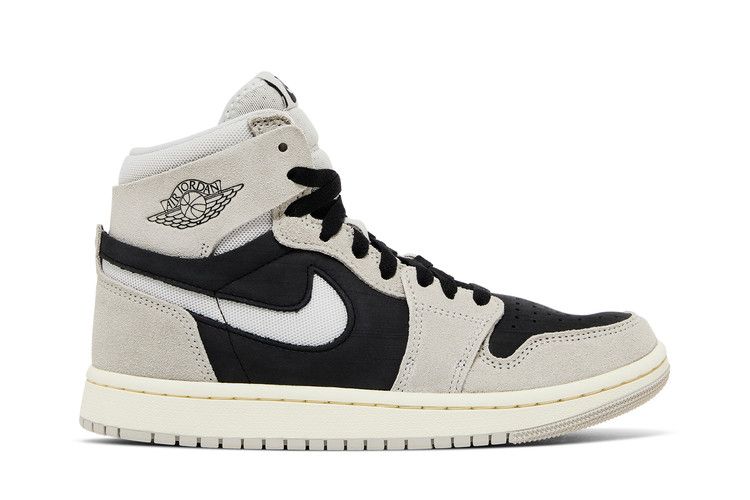 Wmns Air Jordan 1 High Zoom Comfort 2 'Light Iron Ore' — Light Iron Ore/Black/Coconut Milk/Neutral Grey