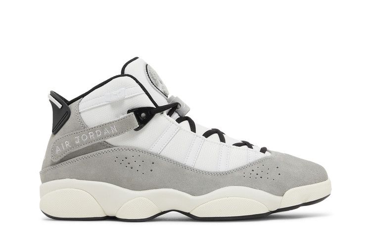 Air Jordan 6 Rings 'Light Smoke Grey' — Light Smoke Grey/Black/Sail/White