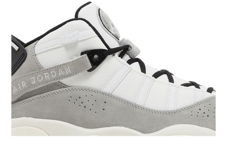 Air Jordan 6 Rings 'Light Smoke Grey' — Light Smoke Grey/Black/Sail/White