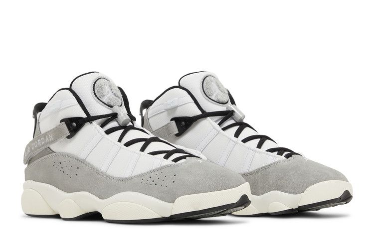 Air Jordan 6 Rings 'Light Smoke Grey' — Light Smoke Grey/Black/Sail/White