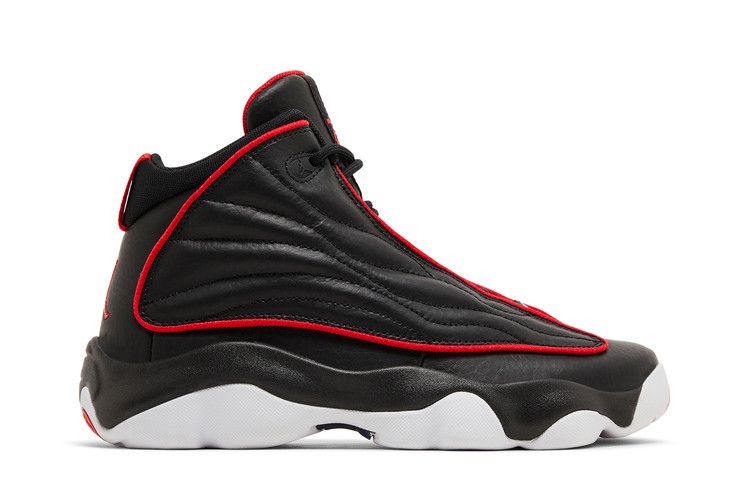 Air Jordan Pro Strong GS 'Black University Red' — Black/White/University Red