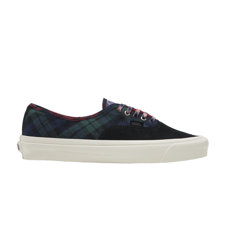 Vans Authentic 44 DX 'Anaheim Factory - Black Plaid Mix' — Plaid Mix/Black