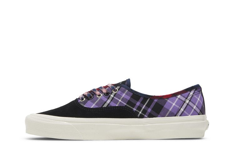 Vans Authentic 44 DX 'Anaheim Factory - Black Plaid Mix' — Plaid Mix/Black