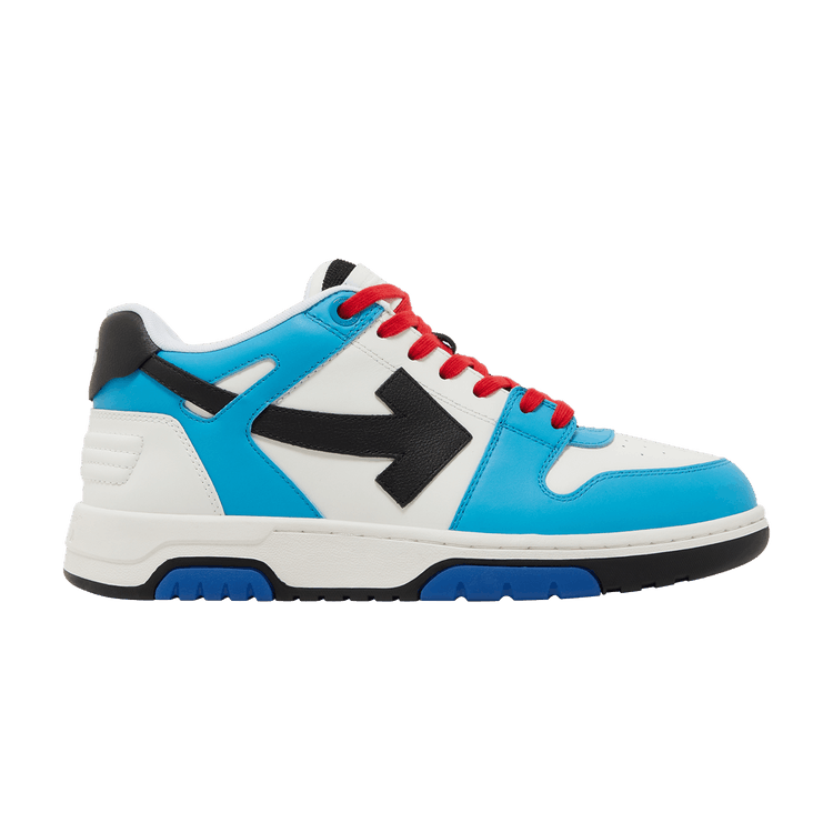 Off-White Out of Office 'White Blue Red' — White/Blue/Black