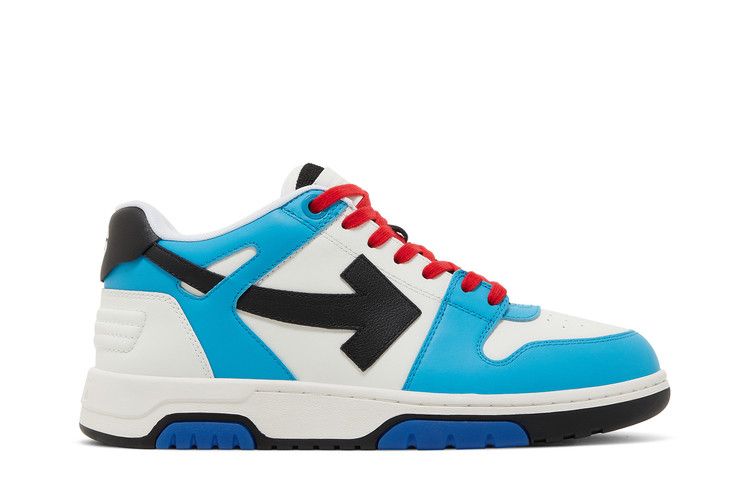 Off-White Out of Office 'White Blue Red' — White/Blue/Black