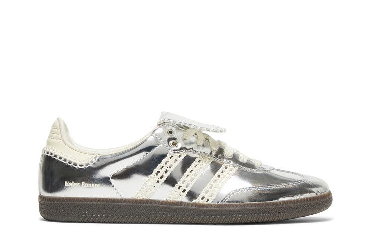 Wales Bonner x adidas Samba 'Silver Metallic' — Silver Metallic/Cream White/Grey One