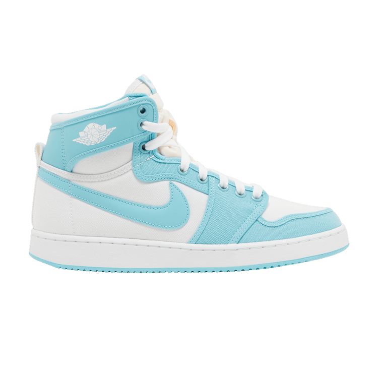 Air Jordan 1 KO High 'Bleached Aqua' — Bleached Aqua/White