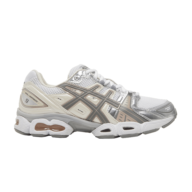 ASICS Wmns Gel Nimbus 9 'White Oatmeal' — White/Oatmeal