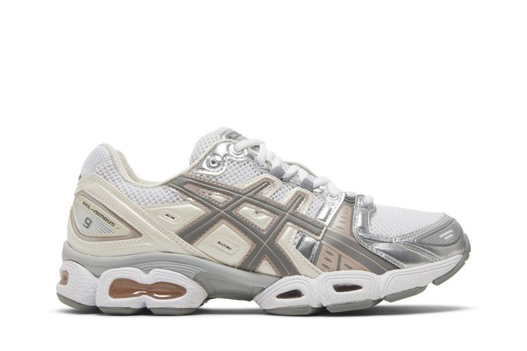 ASICS Wmns Gel Nimbus 9 'White Oatmeal' — White/Oatmeal