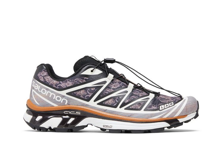 COSTS x Children of the Discordance x Salomon XT-6 ADV 'Paisley' — Black/Vanilla Ice/Sugar Almond