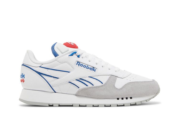 Reebok Classic Leather Pump 'Vector Blue' — Footwear White/Vector Blue/Vector Red