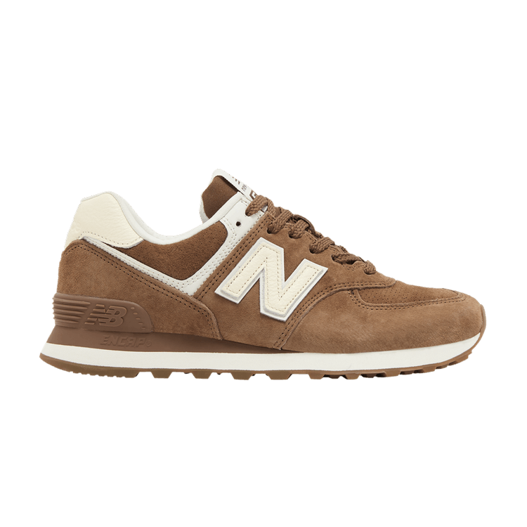 New Balance Wmns 574 'True Brown' — True Brown/Angora/Sea Salt