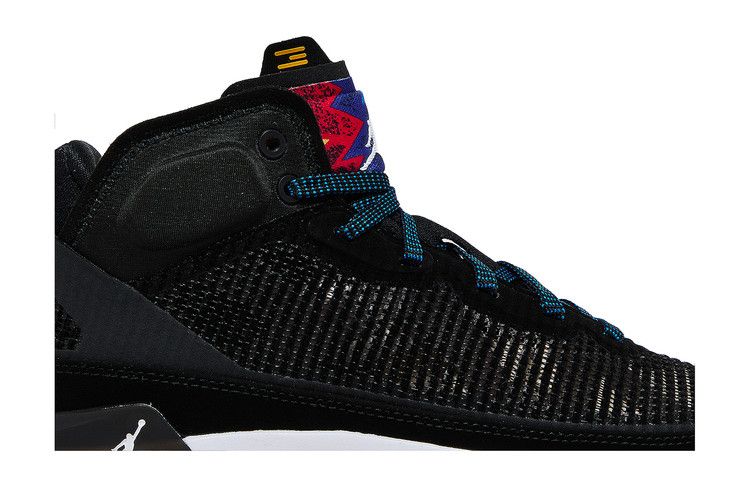Air Jordan 37 GS 'Nothing But Net' — Black/University Red/Bright Concord/White