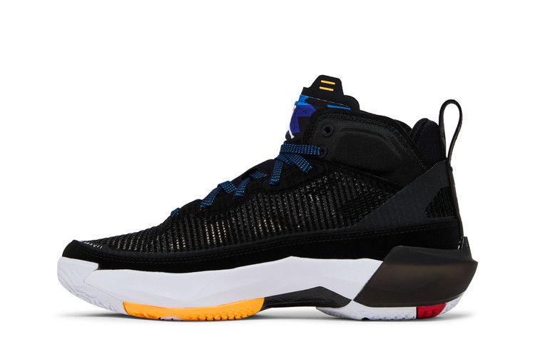 Air Jordan 37 GS 'Nothing But Net' — Black/University Red/Bright Concord/White