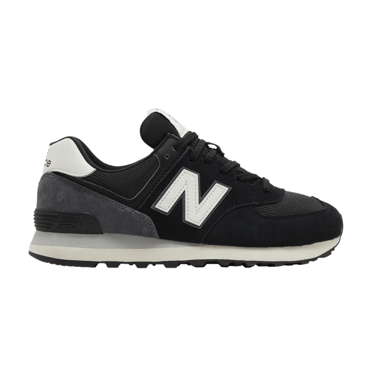 New Balance 574 'Black White' — Black/White