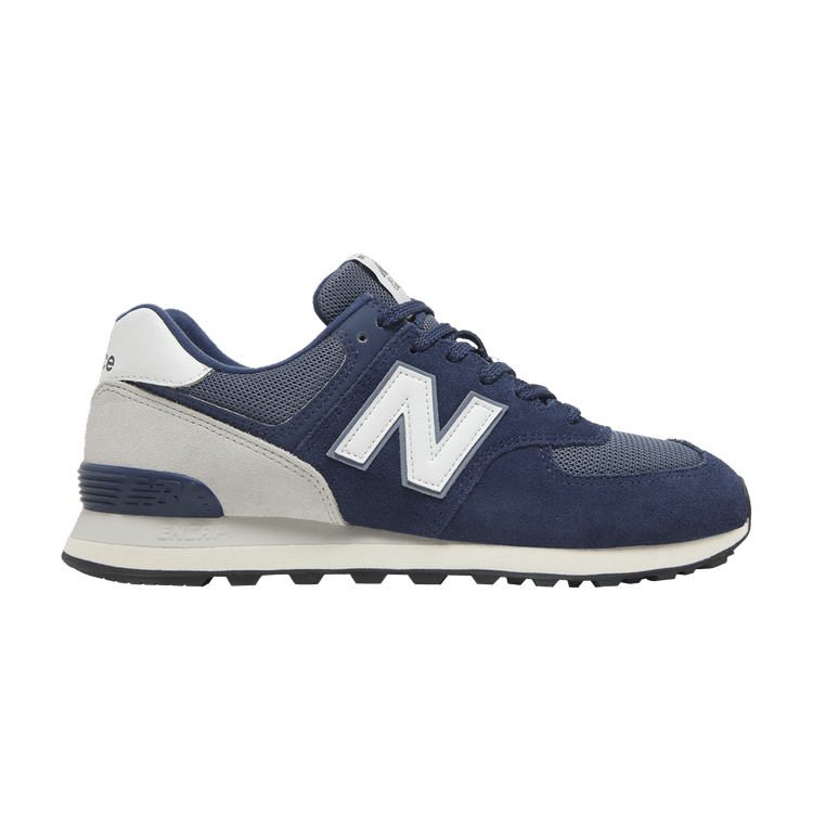 New Balance 574 'Navy White' — Navy/White