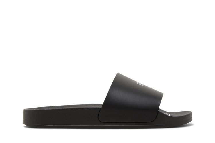 Off-White Wmns Off Stamp Pool Slider 'Black' 2022 — Black