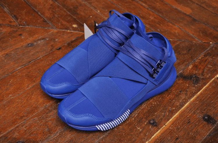 Adidas Y-3 Qasa High 'Blue' — Roundel Blue/White