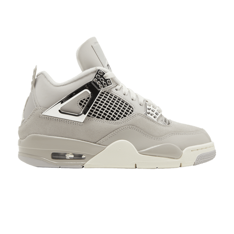 Wmns Air Jordan 4 Retro 'Frozen Moments' — Light Iron Ore/Sail/Neutral Grey/Black/Metallic Silver