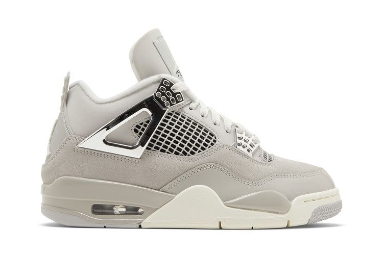 Wmns Air Jordan 4 Retro 'Frozen Moments' — Light Iron Ore/Sail/Neutral Grey/Black/Metallic Silver